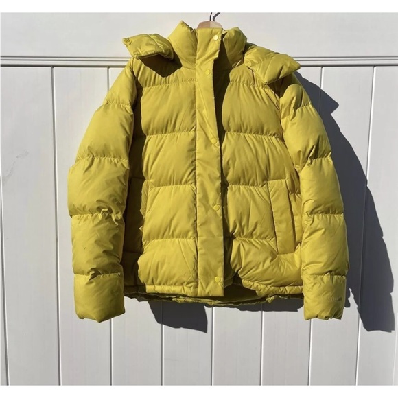 Lululemon Wunder Puff Down Coat Jacket Soleil Sz.10 - Picture 4 of 11